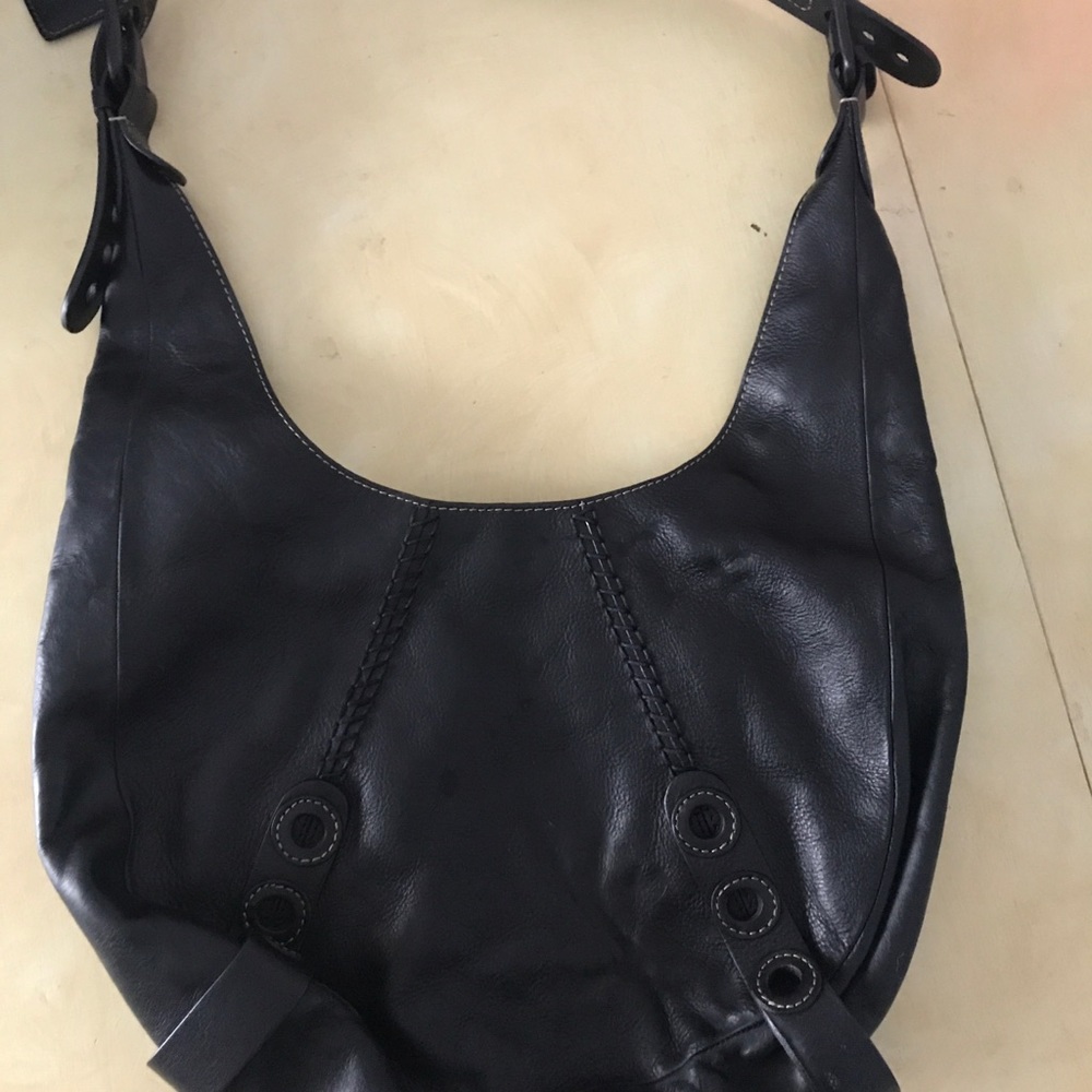 Via spiga leather cool boho style handbag